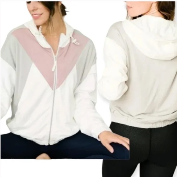 ZYIA Jackets & Blazers - Zyia Active Full Zip Hooded Jacket Size XL